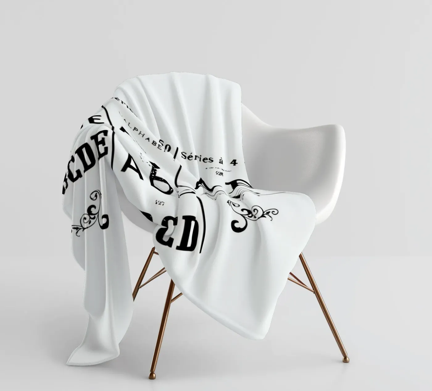 ABCD fleecedeken van Mr Cup