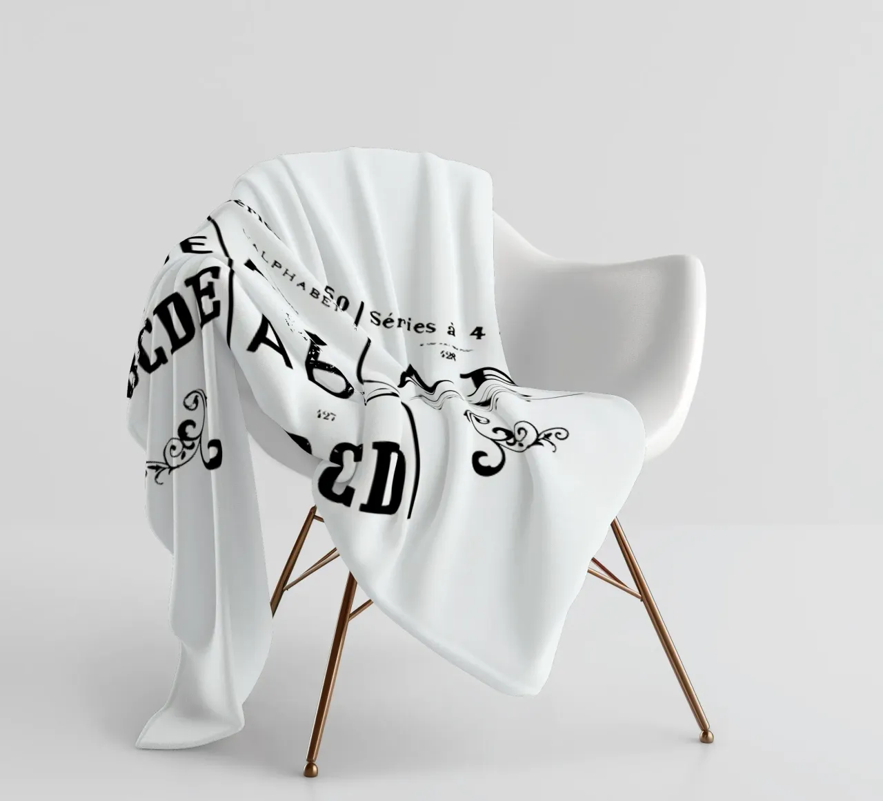 ABCD fleecedeken van Mr Cup