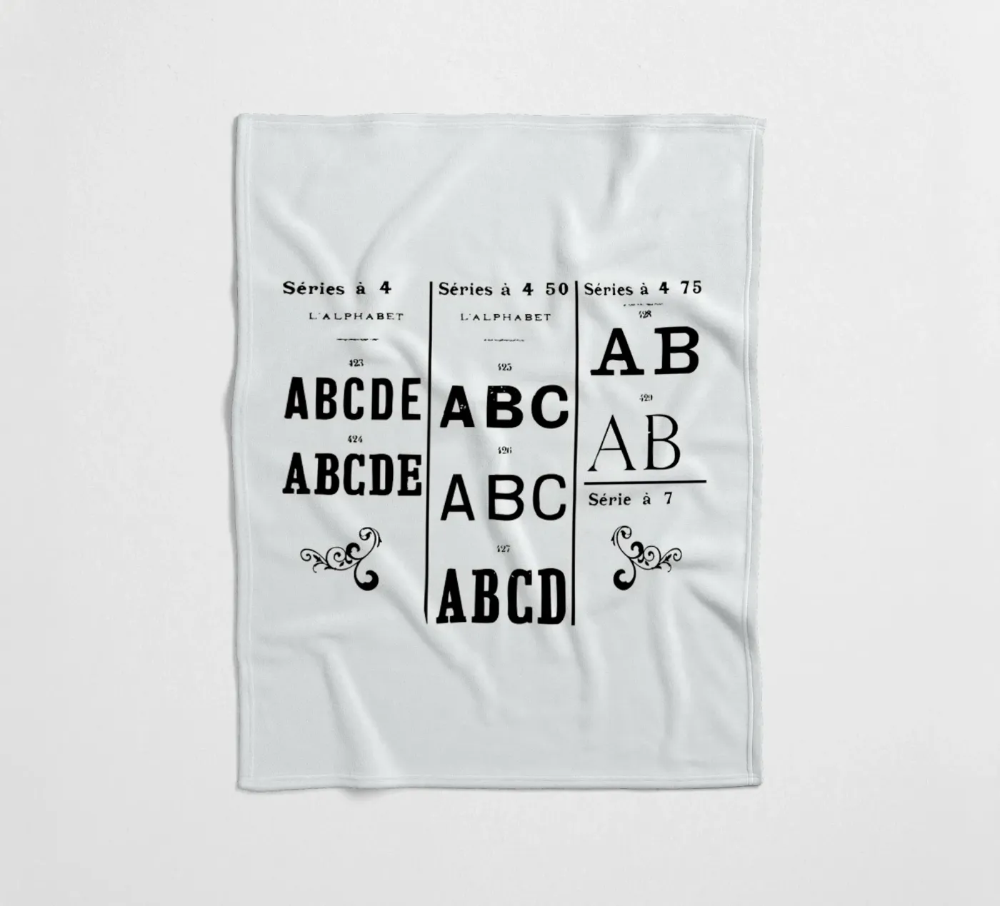 ABCD fleecedeken van Mr Cup