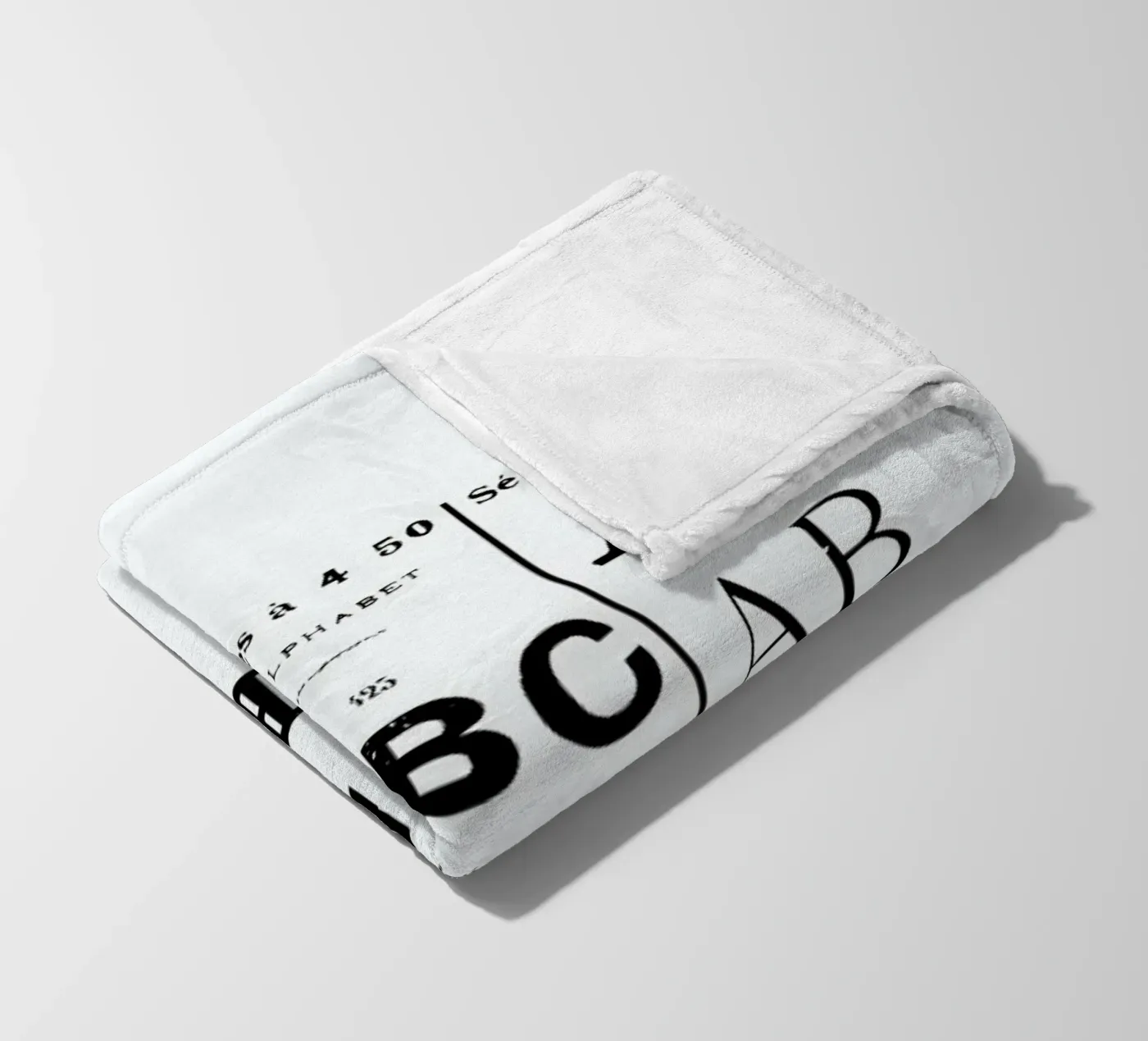 ABCD fleecedeken van Mr Cup