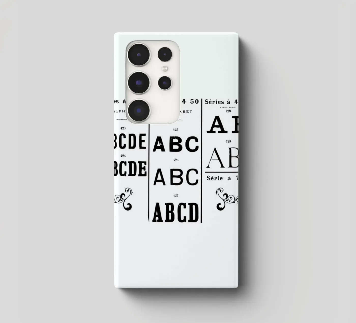 ABCD Samsung Hülle von Mr Cup
