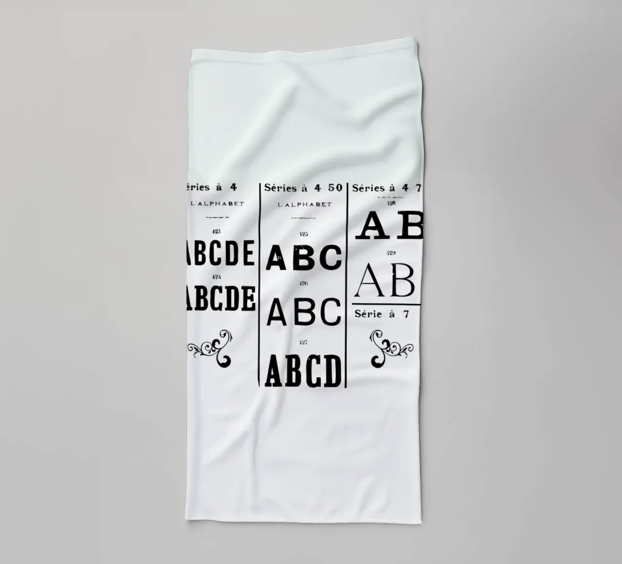 ABCD badhanddoek van Mr Cup
