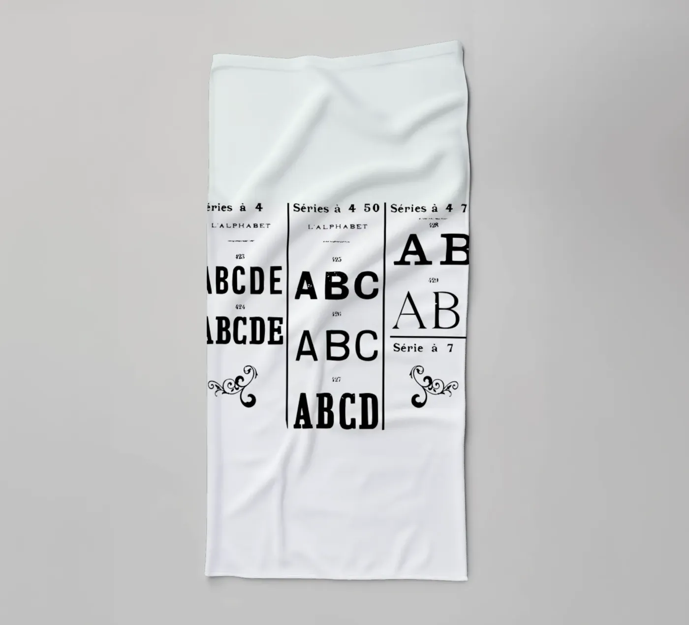 ABCD badhanddoek van Mr Cup
