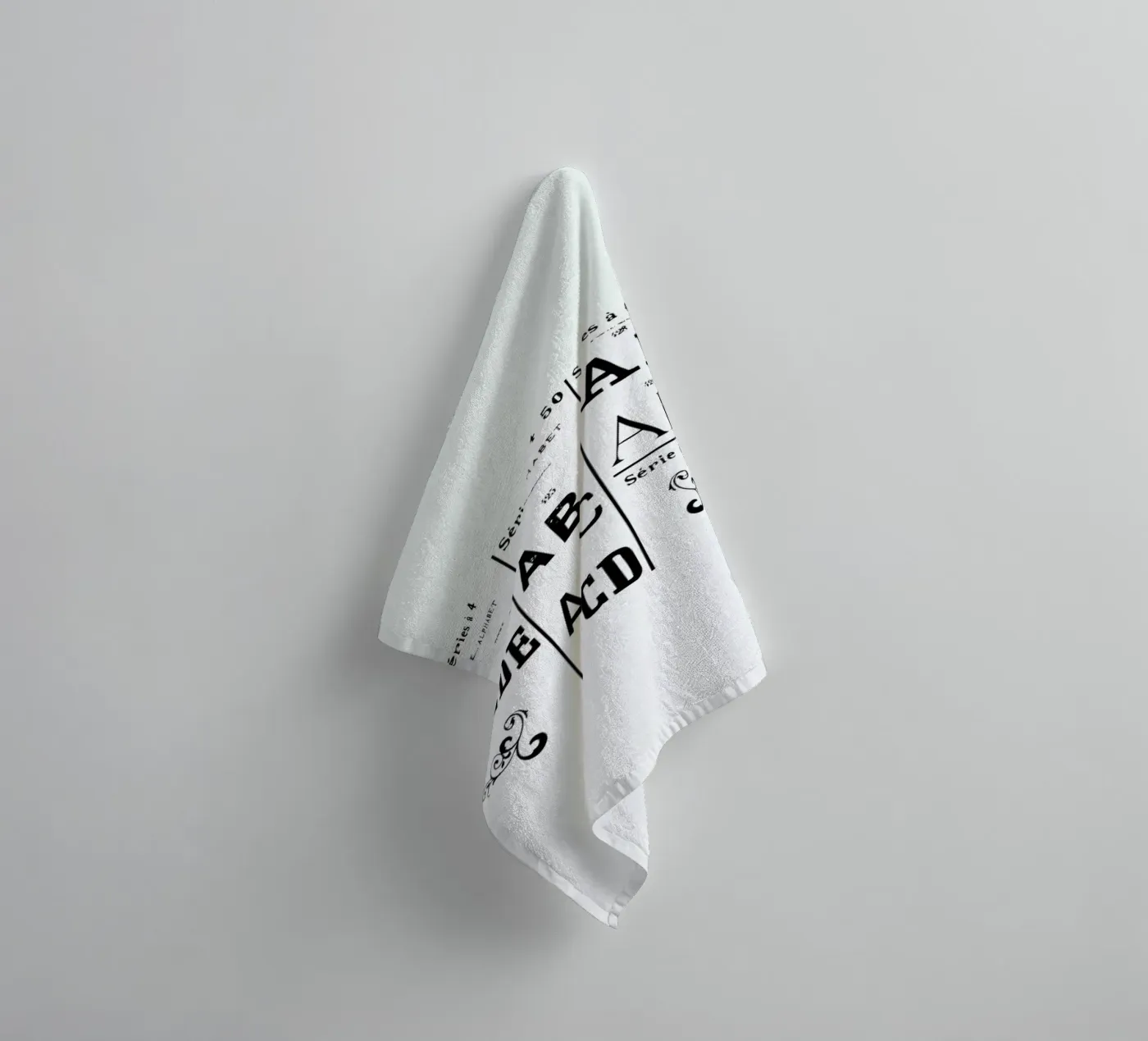 ABCD badhanddoek van Mr Cup