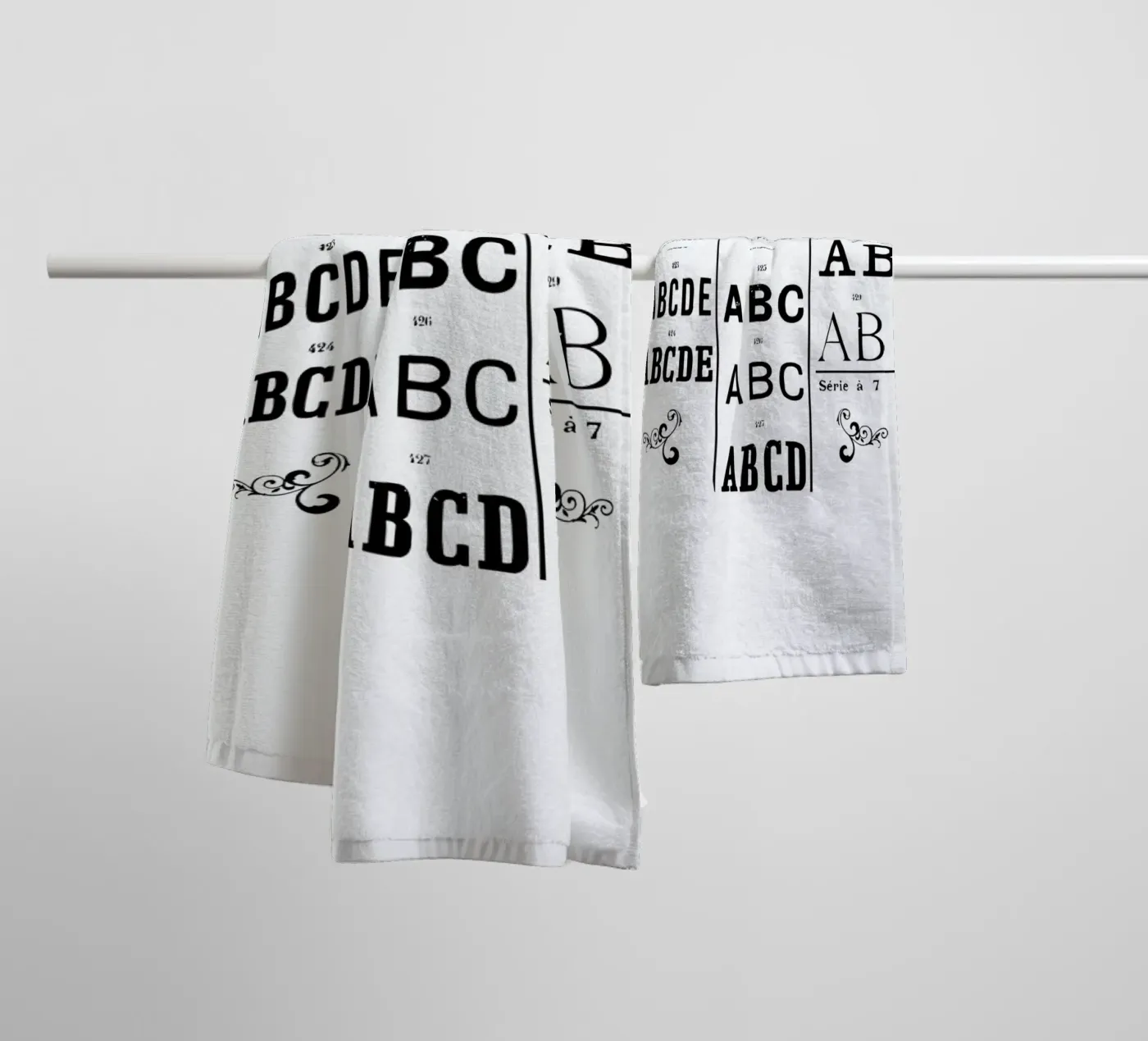 ABCD badhanddoek van Mr Cup