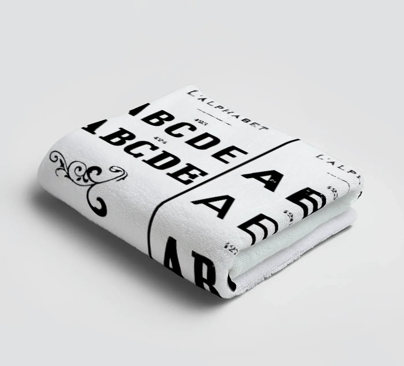 ABCD badhanddoek van Mr Cup