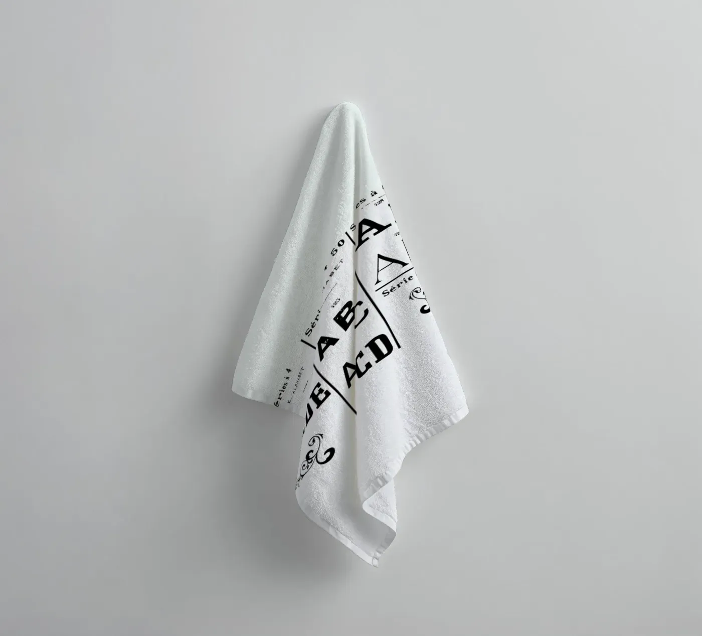 ABCD badhanddoek van Mr Cup