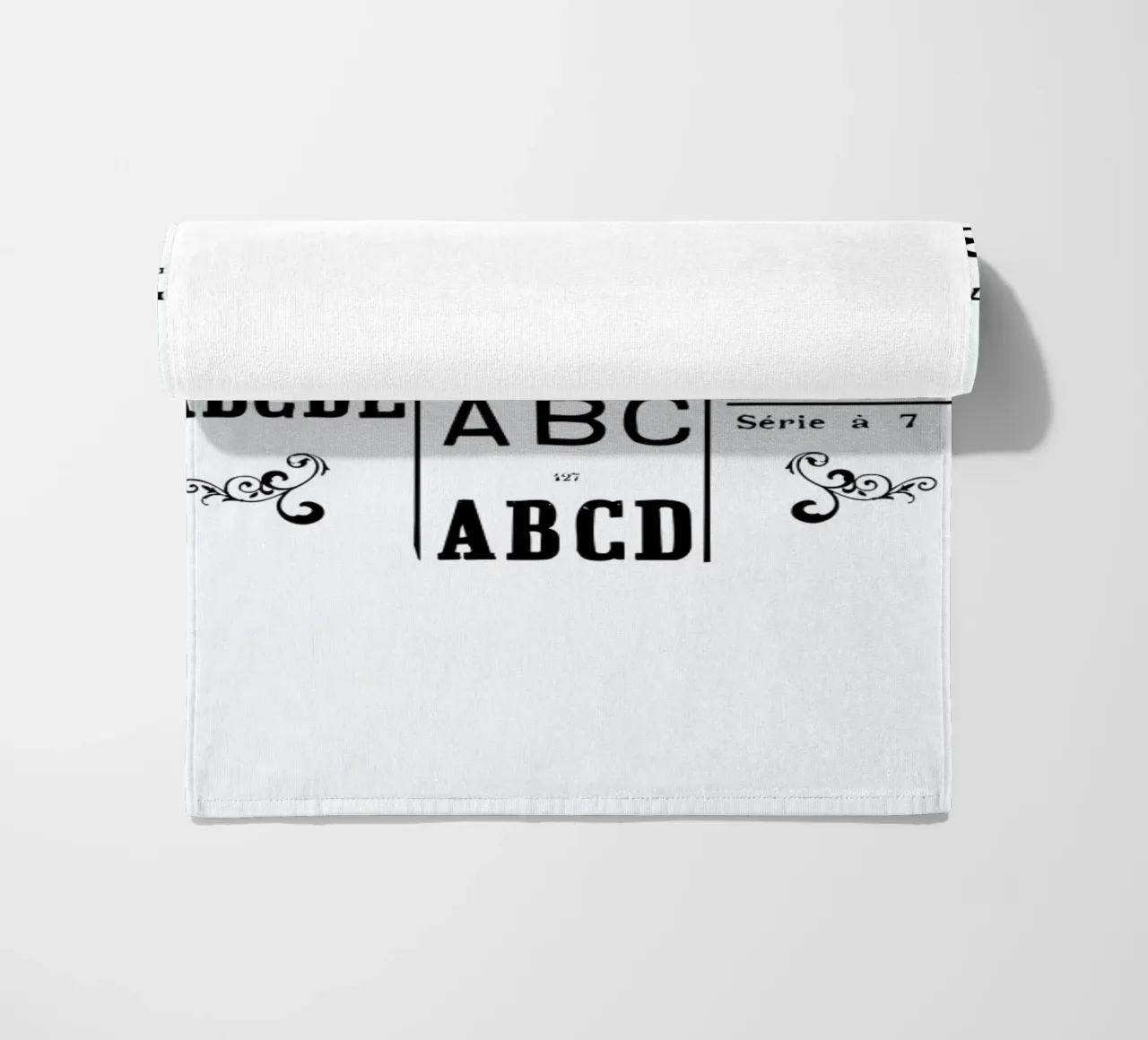 ABCD strandhanddoek van Mr Cup