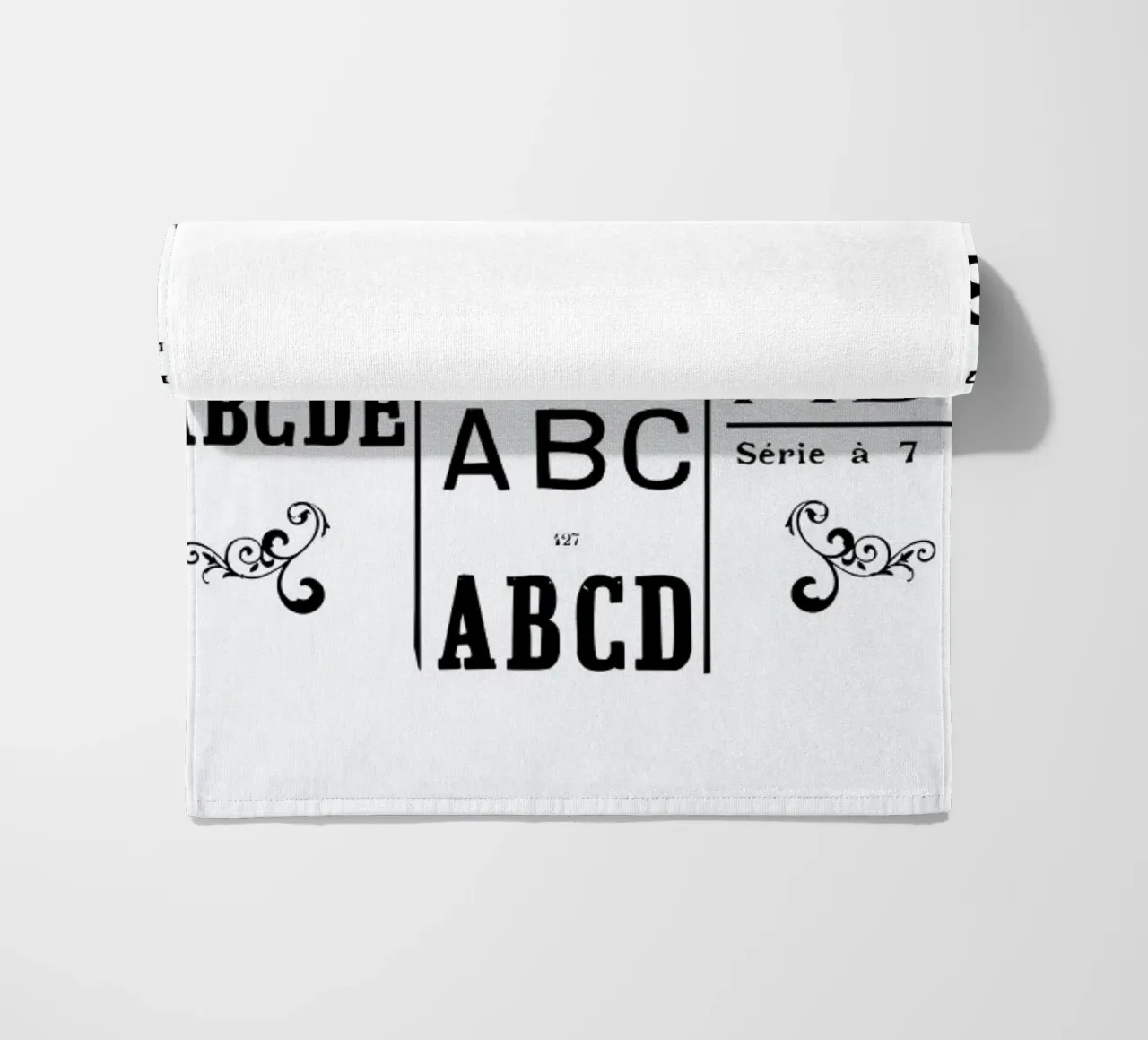 ABCD strandhanddoek van Mr Cup