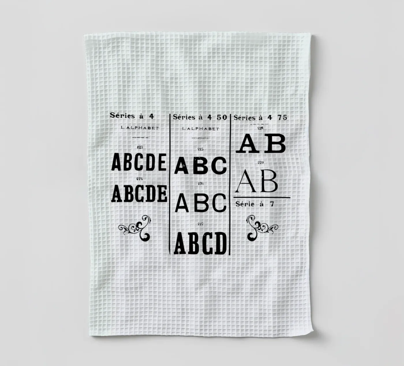 ABCD torchon de Mr Cup