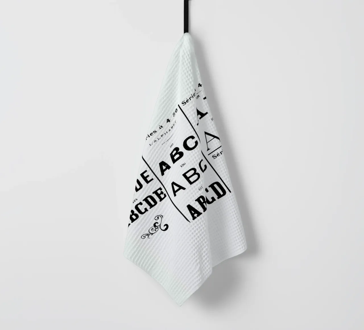 ABCD theedoek van Mr Cup