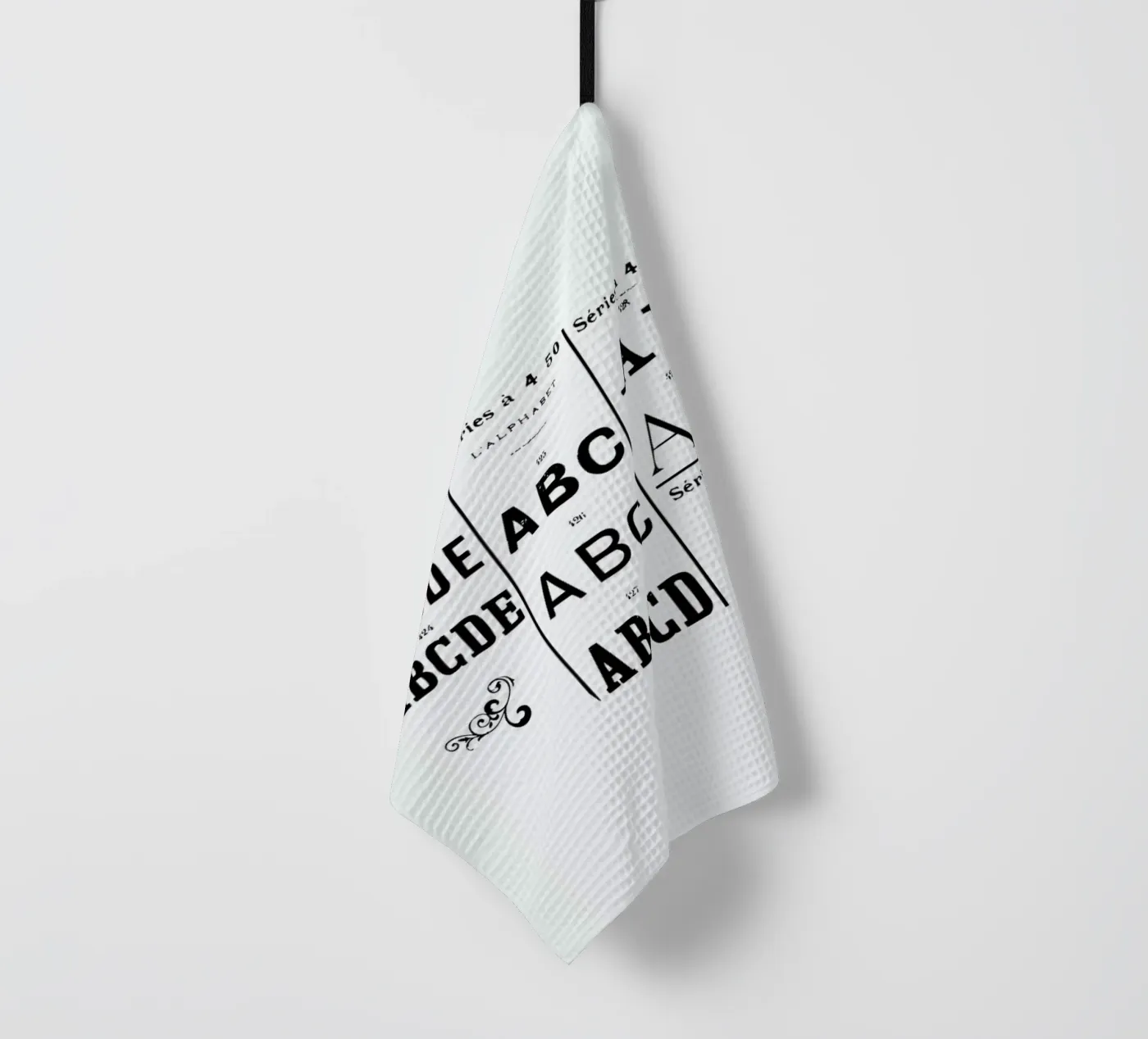 ABCD theedoek van Mr Cup