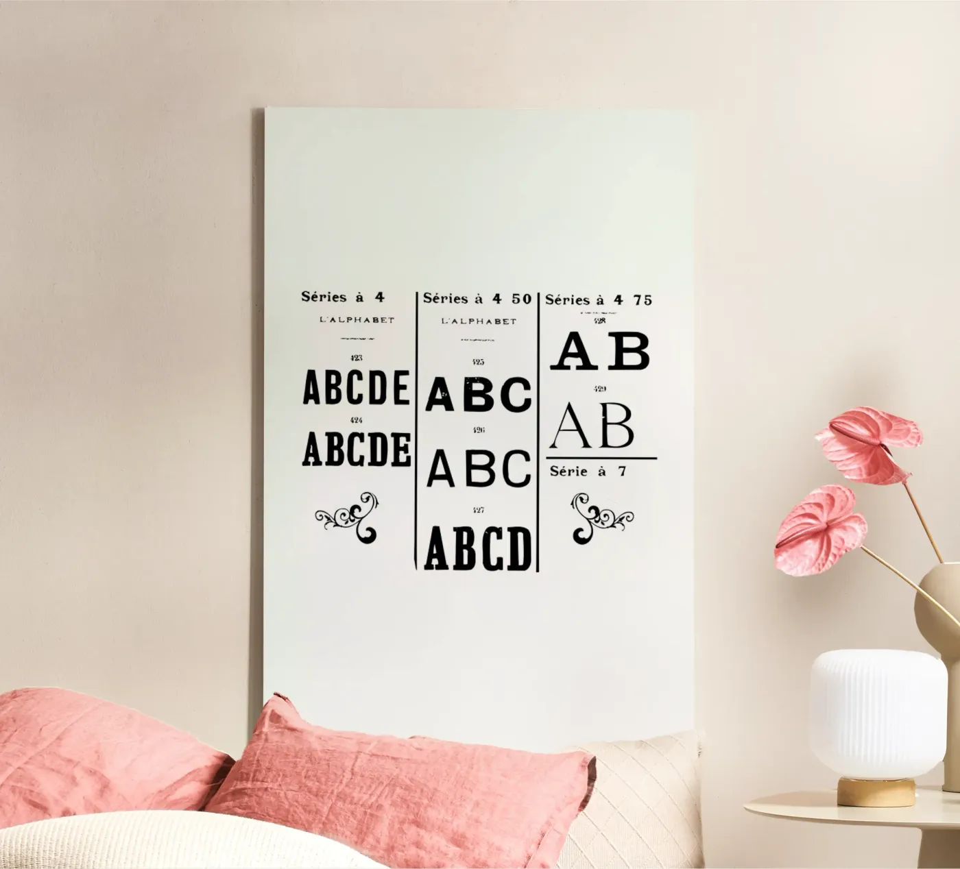 ABCD canvas van Mr Cup