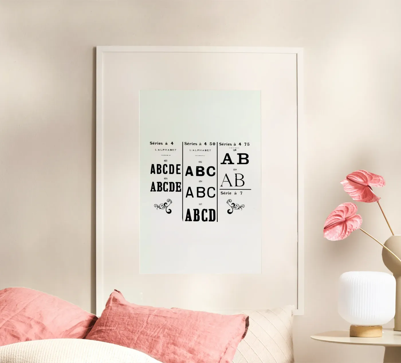 ABCD Poster von Mr Cup