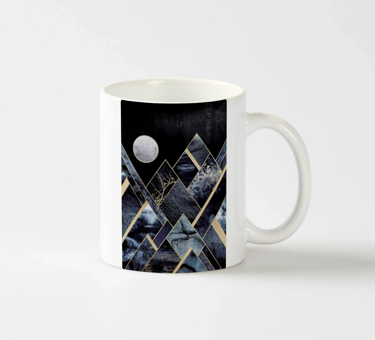 Stormy Mountains tazza in ceramica da Elisabeth Fredriksson