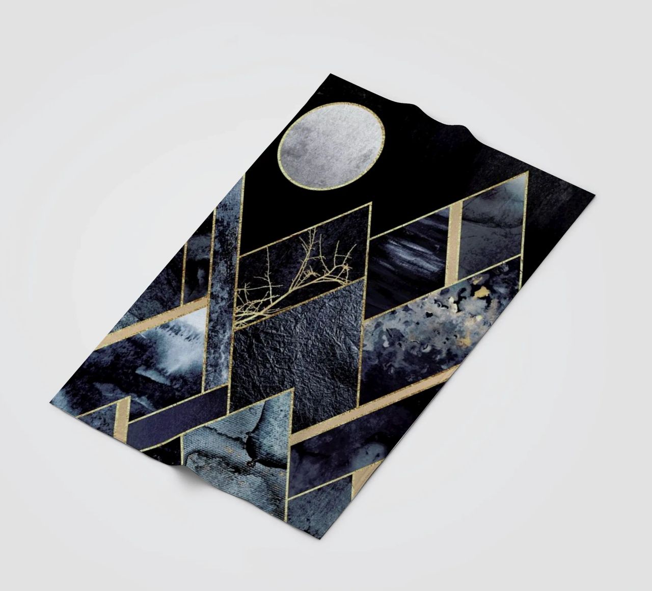 Stormy Mountains coperta in pile da Elisabeth Fredriksson