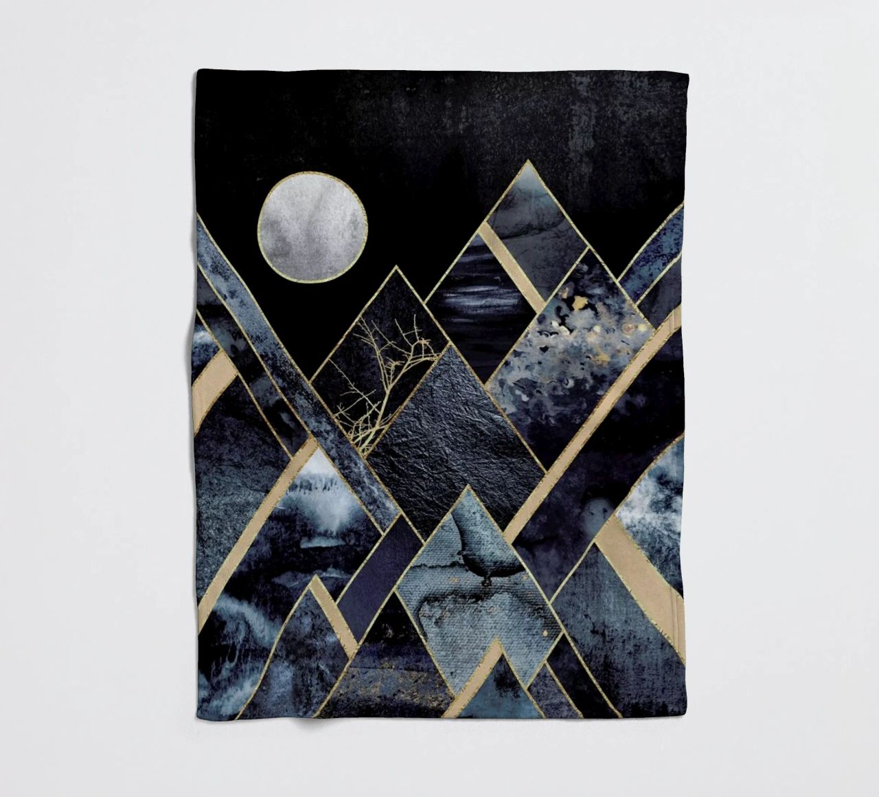 Stormy Mountains coperta in pile da Elisabeth Fredriksson