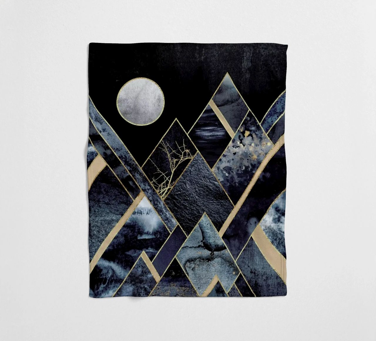 Stormy Mountains coperta in pile da Elisabeth Fredriksson