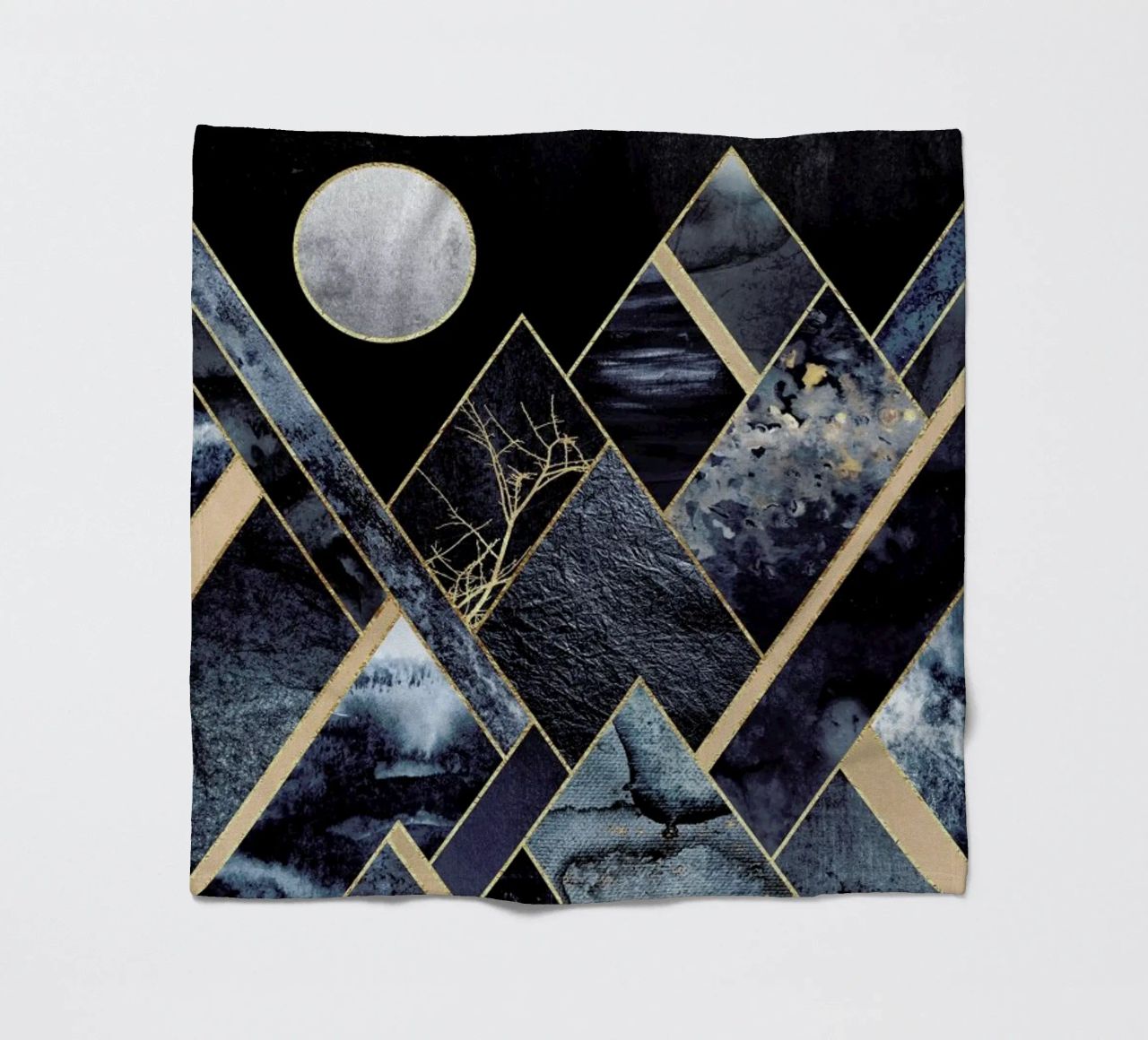 Stormy Mountains coperta in pile da Elisabeth Fredriksson