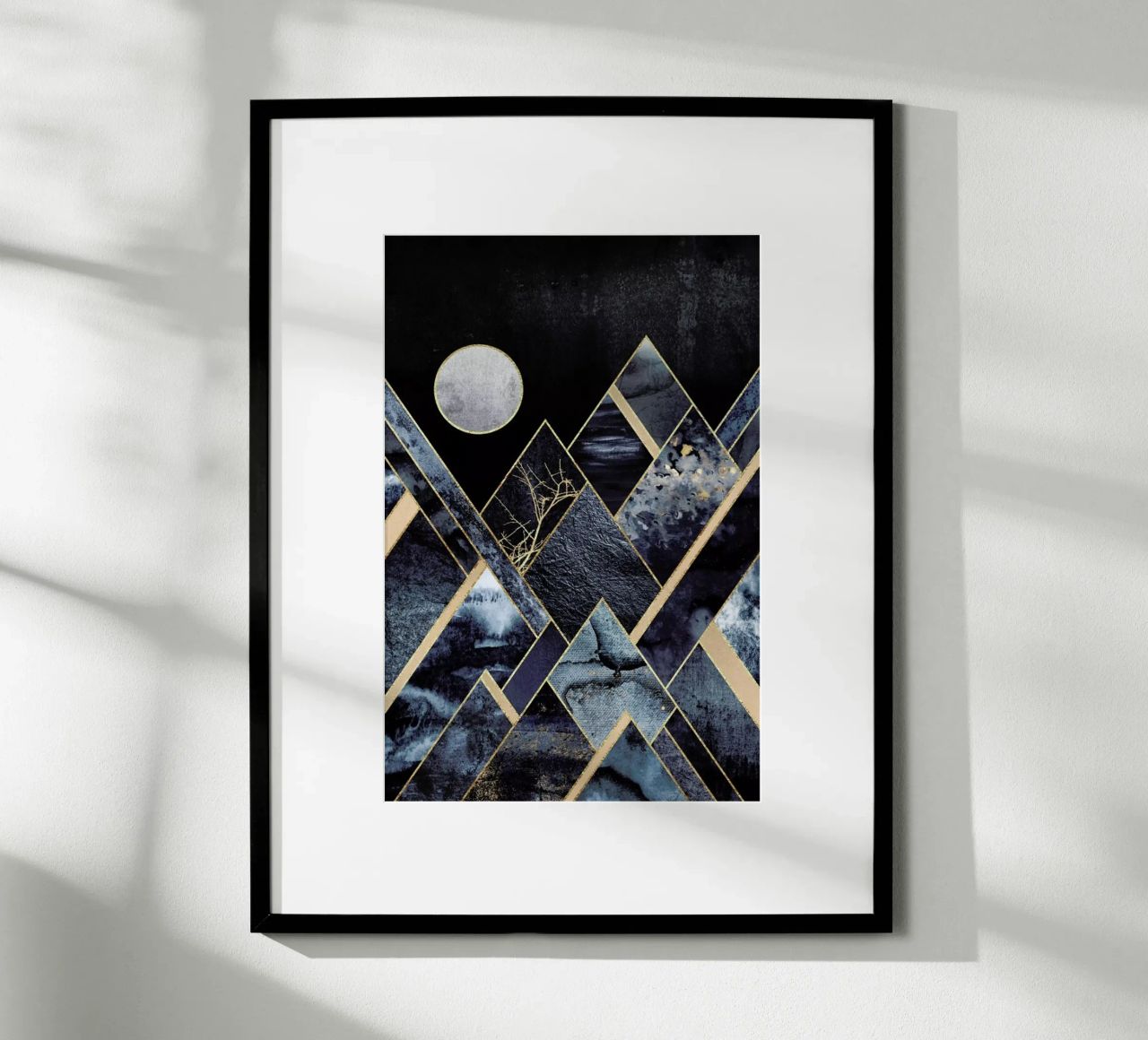 Stormy Mountains poster by Elisabeth Fredriksson