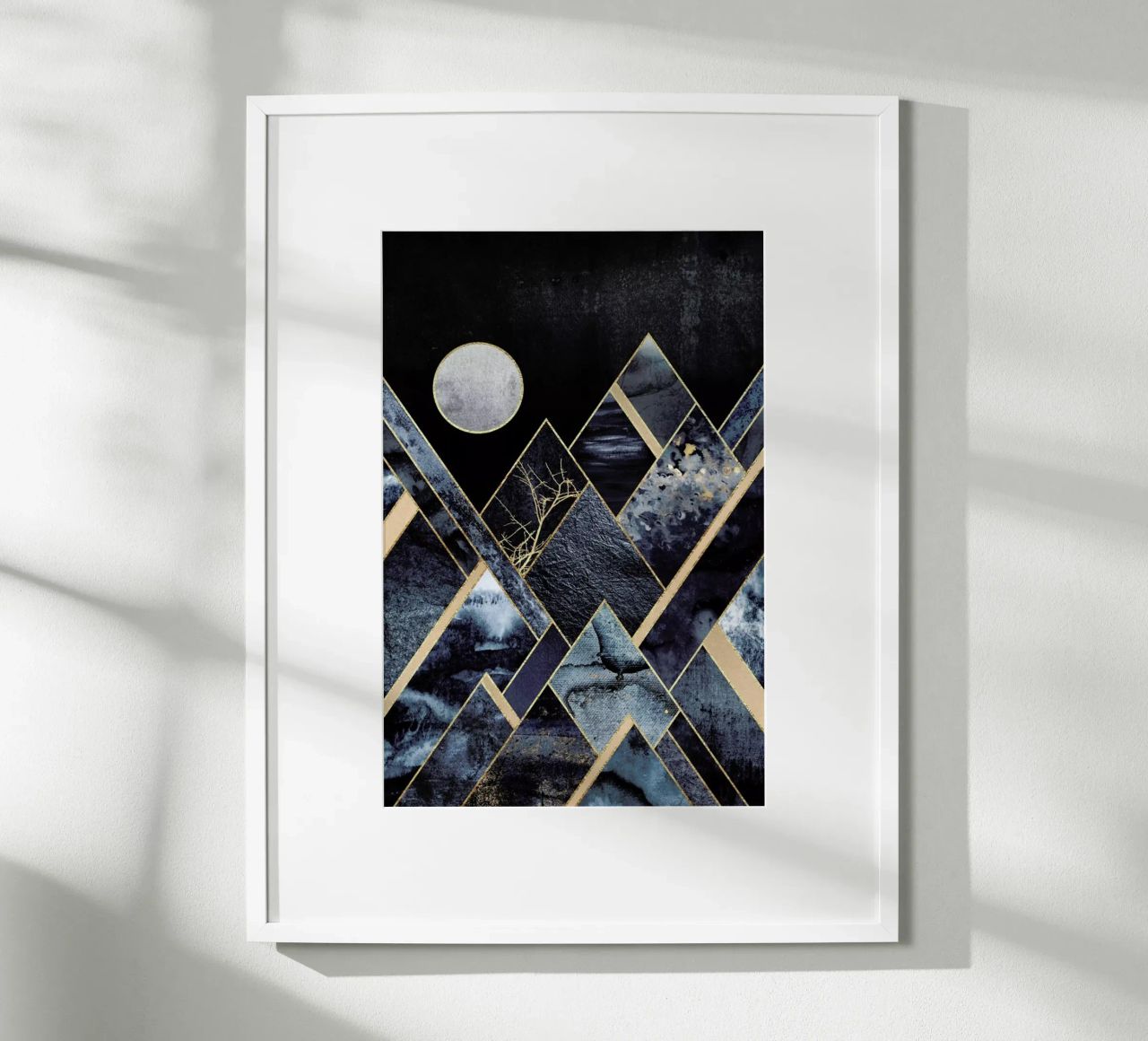 Stormy Mountains poster by Elisabeth Fredriksson