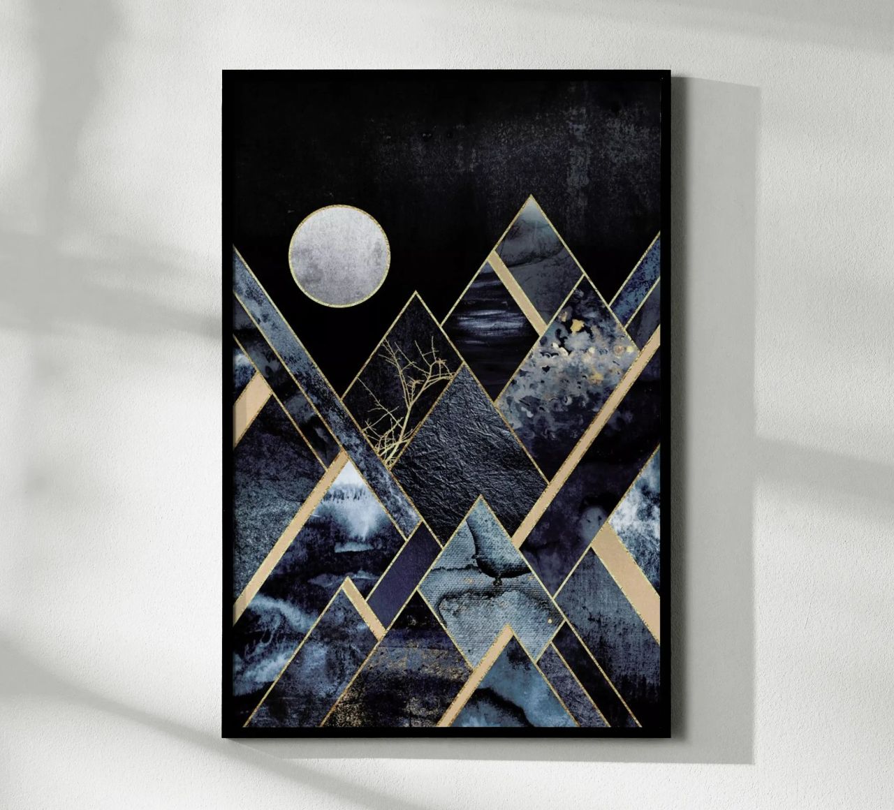 Stormy Mountains poster by Elisabeth Fredriksson