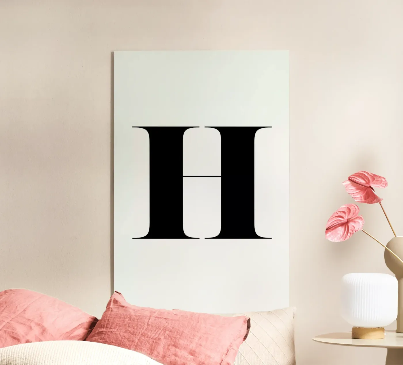 H plexiglas de Mottos by Sinan Saydik