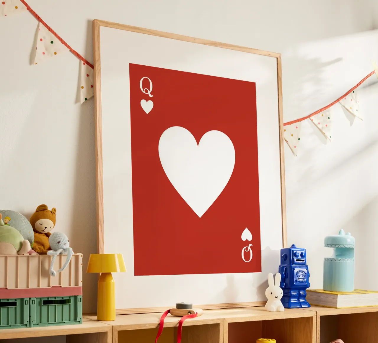 Queen of Heart (Red Tone) hahnemühle by Paigaam Studio
