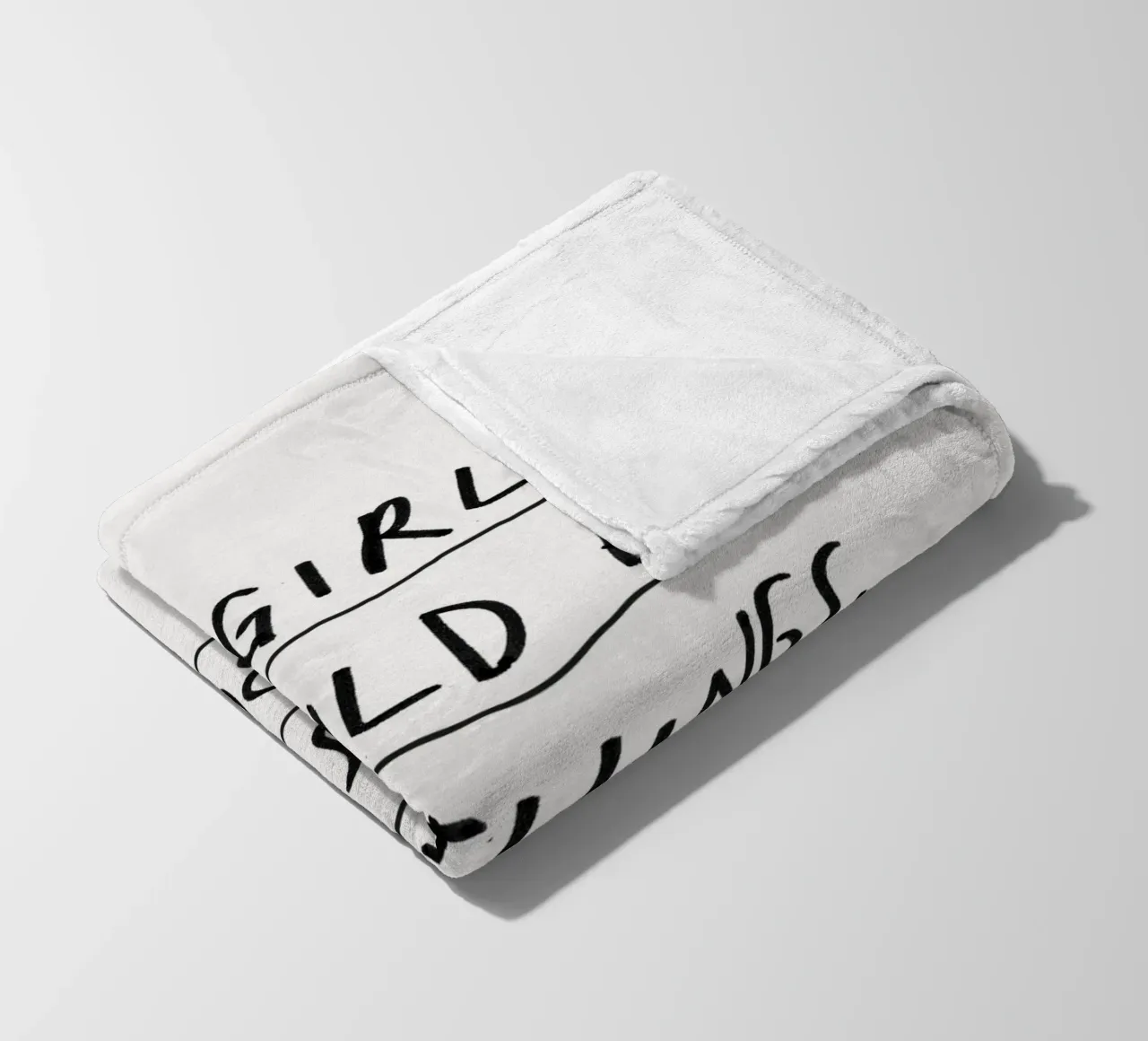 Una ragazza dovrebbe essere due cose: di classe e favolosa. coperta in pile da THE MOTIVATED TYPE