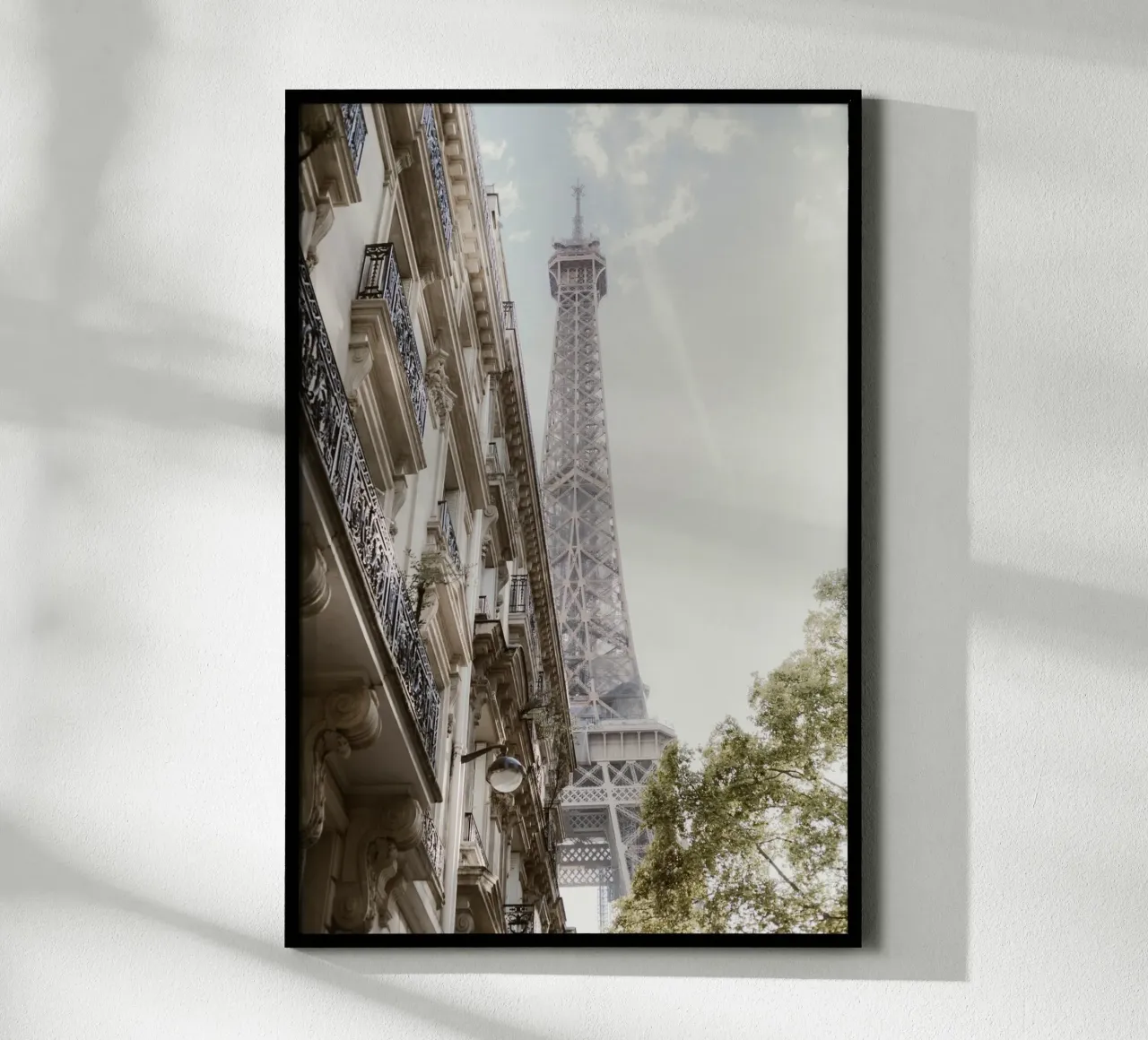 Pariser Eleganz - Der Eiffelturm zwischen Altbaucharme carta hahnemühle da Saskia Kamenz