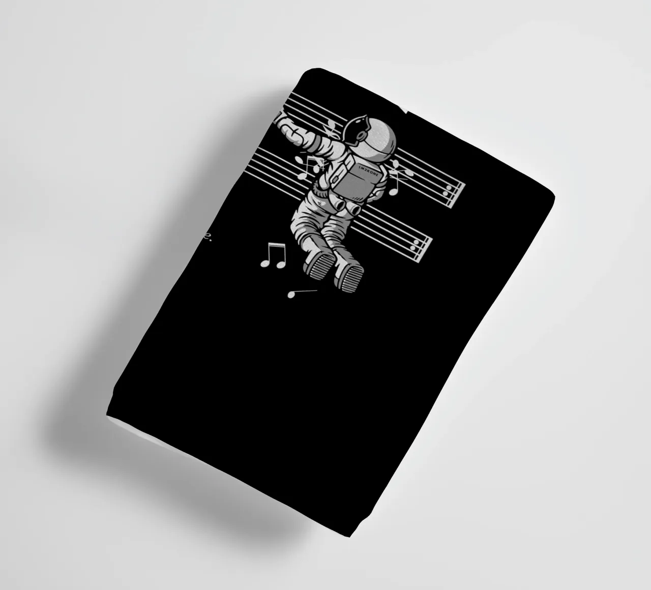 The Sound of Space - (Black Version) towel by LM2KONE