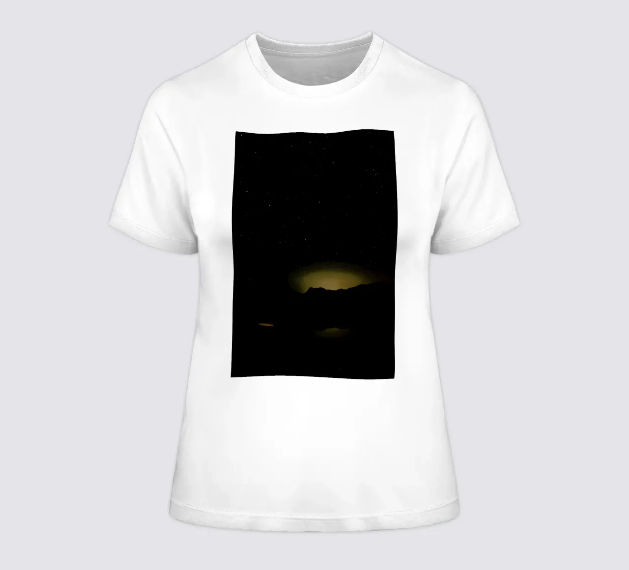 Look at the Stars 1 women's fitted t-shirt by Nur Mut