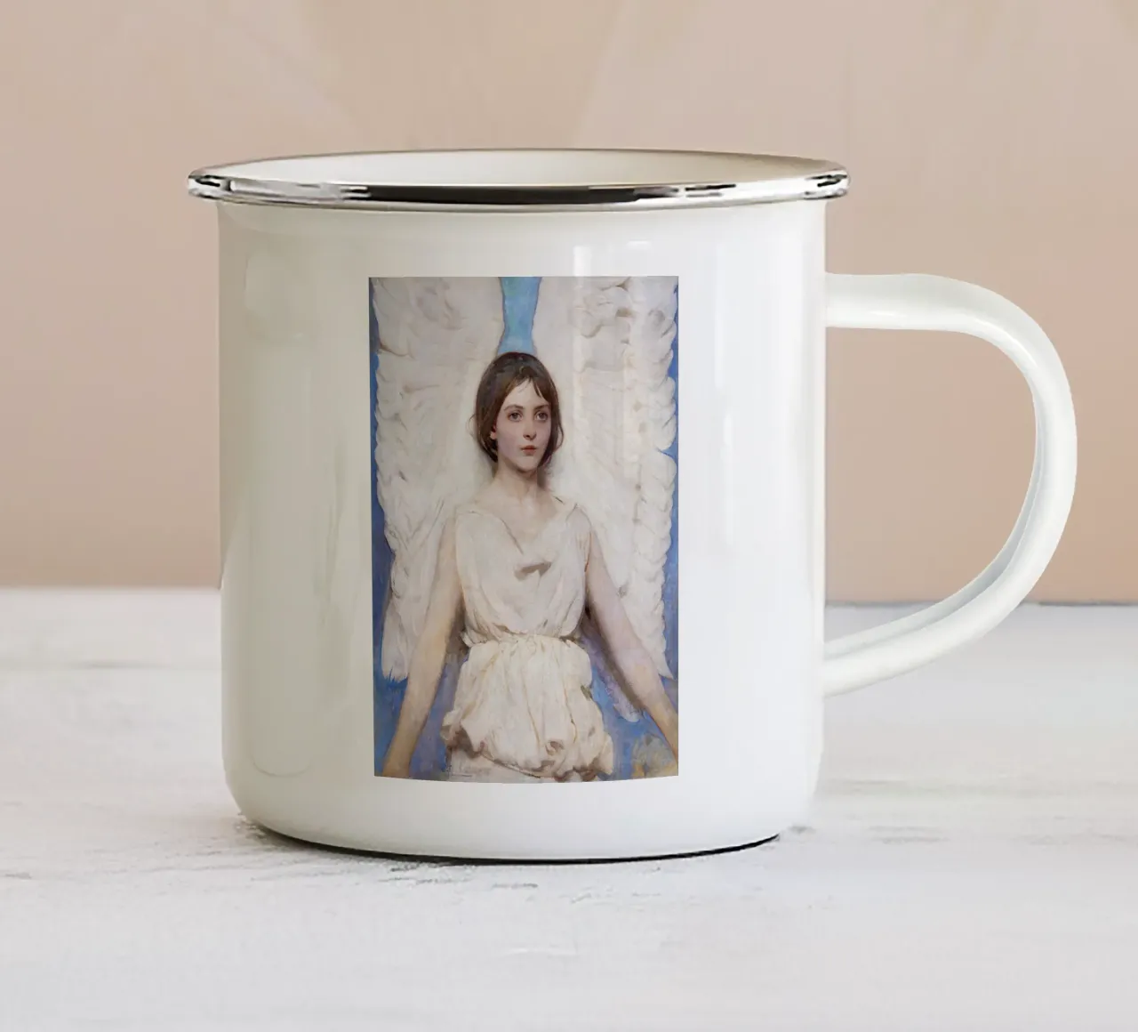 Angel tazza in smalto da Venus Art