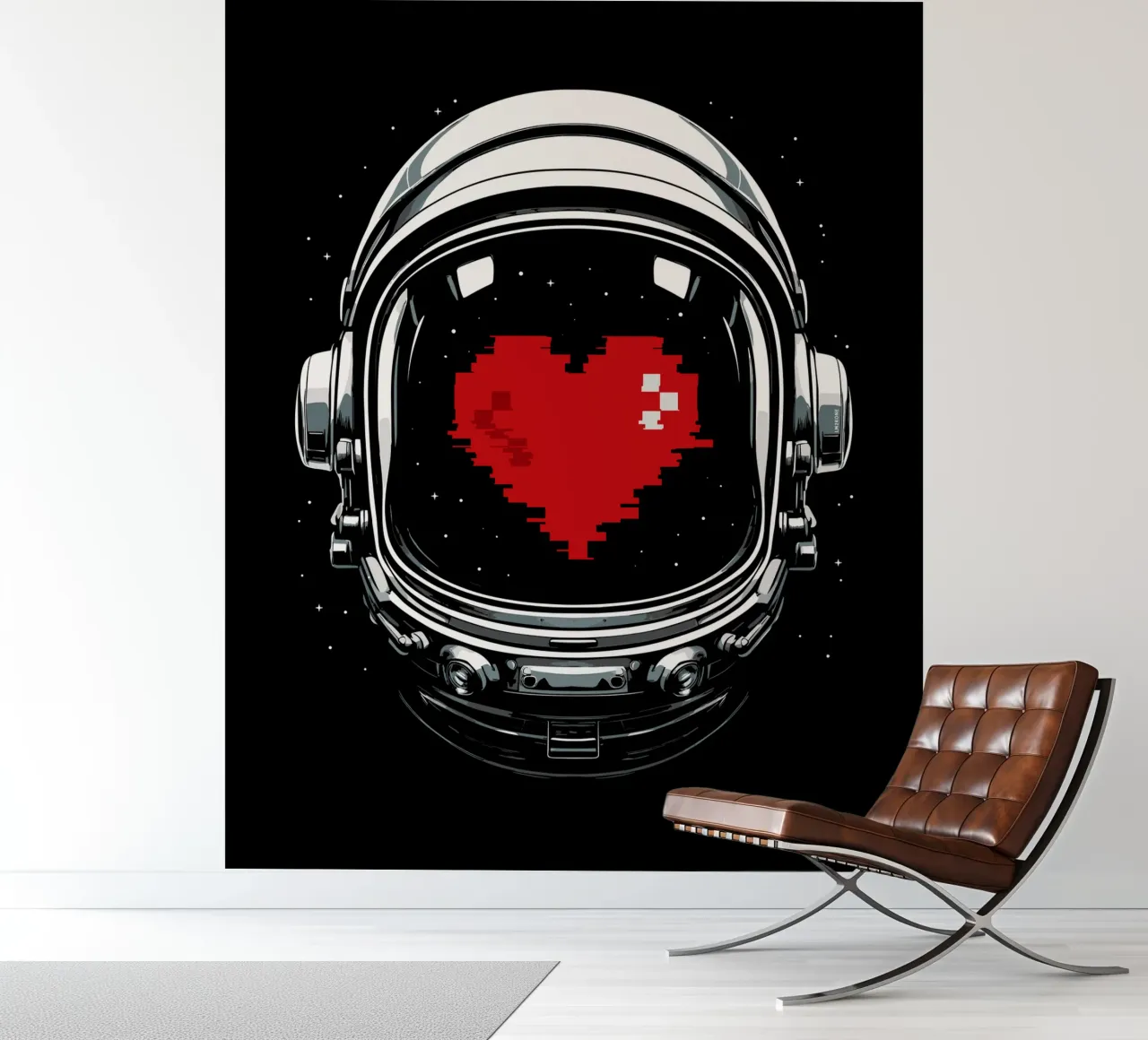Astronaut Love Space photo wallpaper by LM2KONE