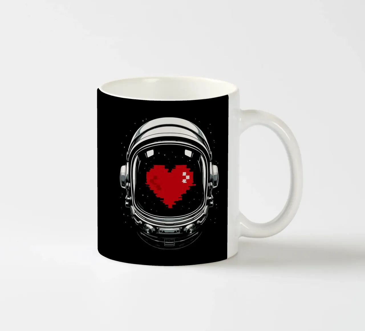 L'amore degli astronauti per lo spazio tazza in ceramica da LM2KONE