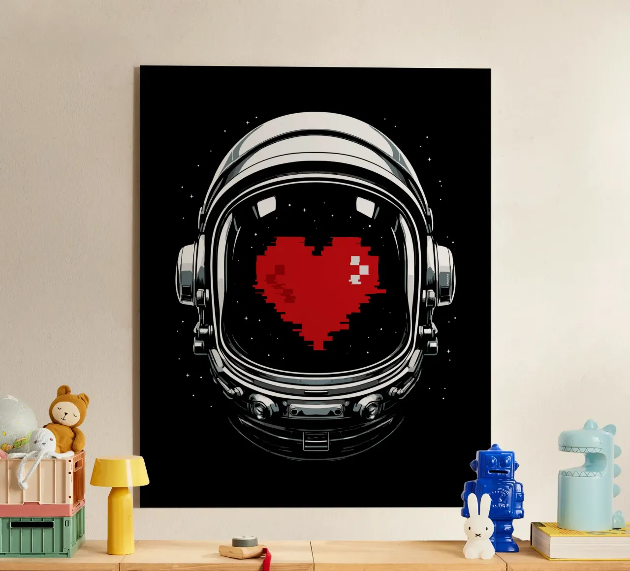 L'amore degli astronauti per lo spazio plexiglass da LM2KONE