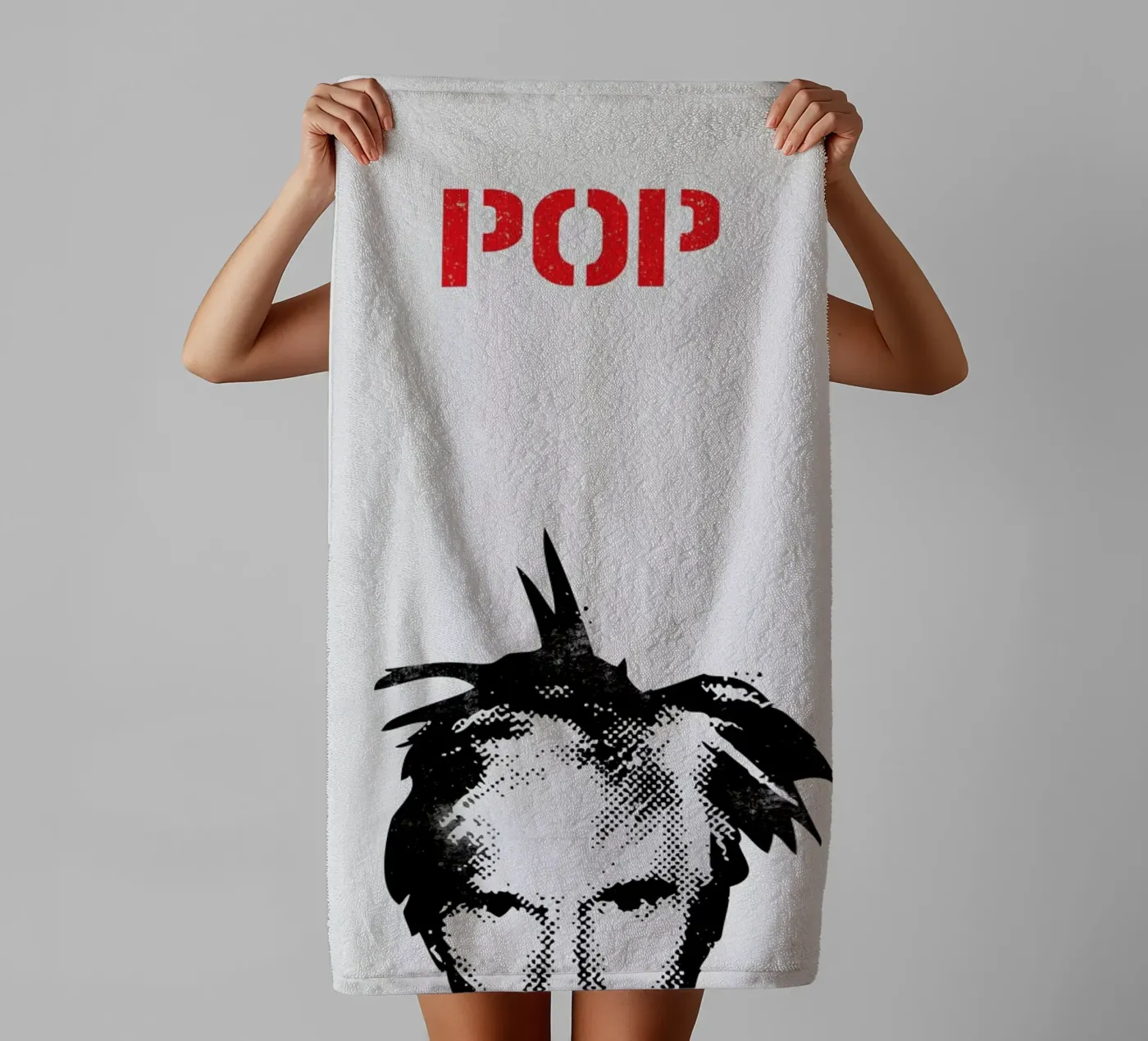 Andy Warhol towel by 121 Creatives