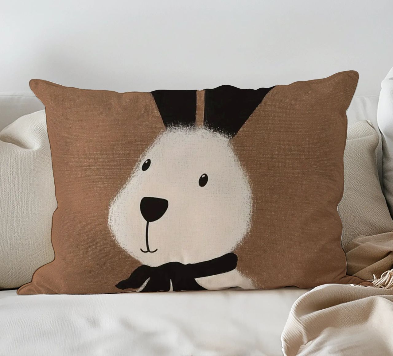 Soffici coniglietti Amore animale cuscino da Carinaprint