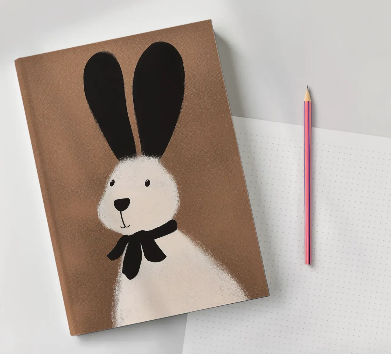 Soffici coniglietti Amore animale diario da Carinaprint