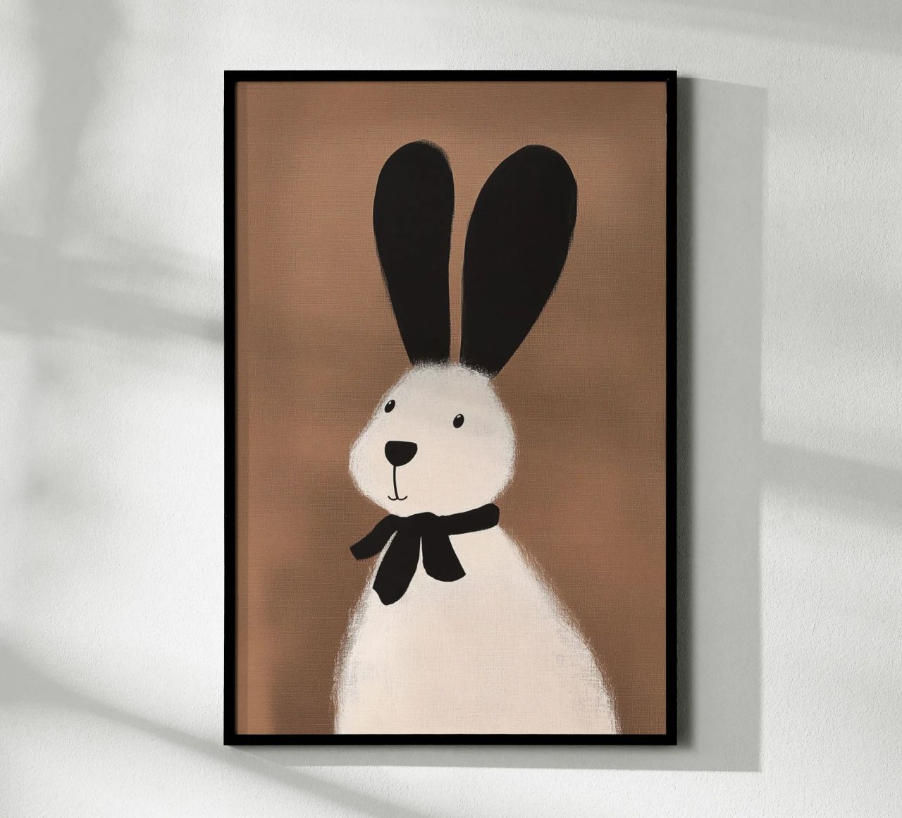 Fluffy bunnies Animal love poster by Carinaprint