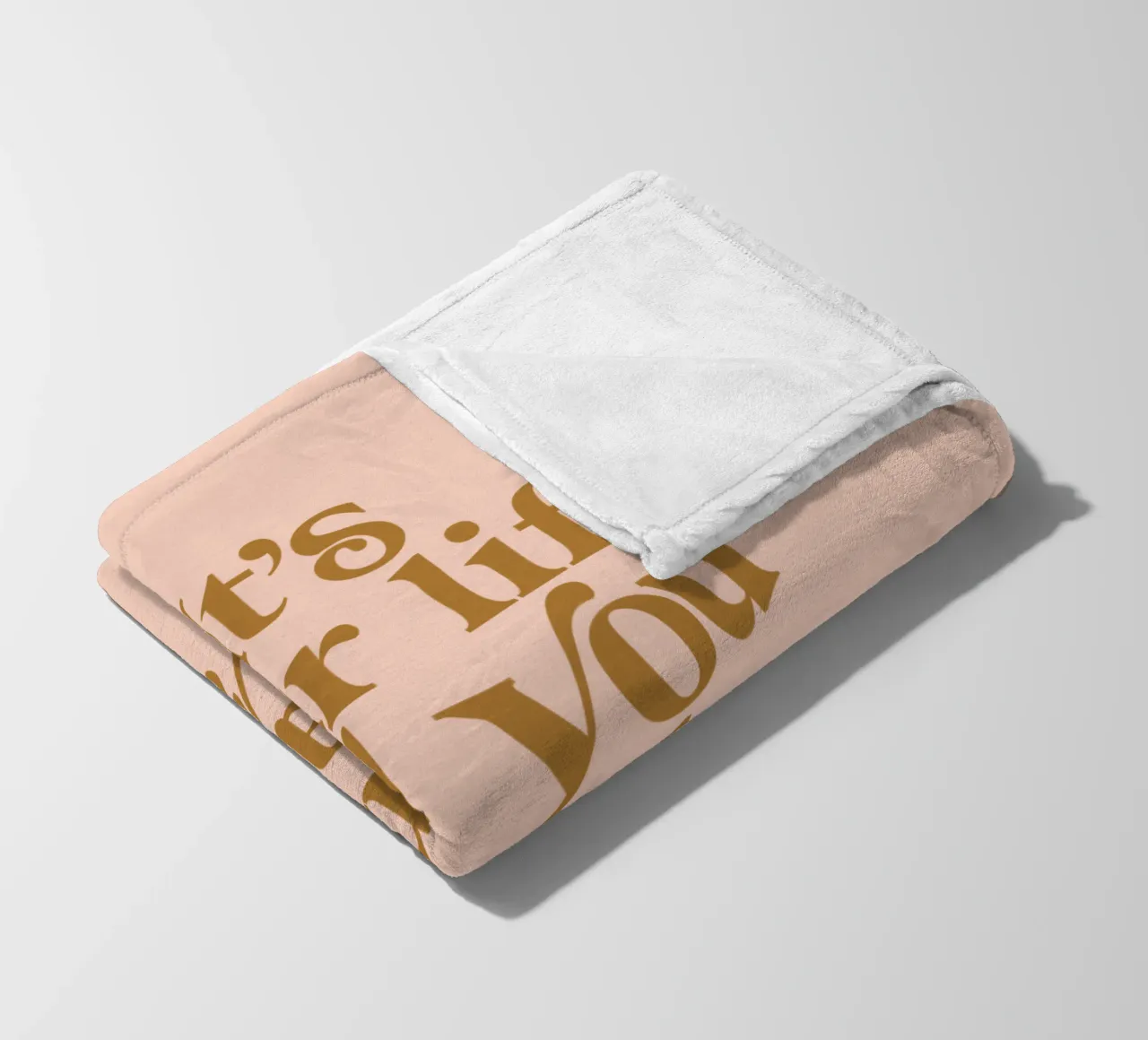 La vostra vita è vostra e potete fare ciò che volete coperta in pile da THE MOTIVATED TYPE
