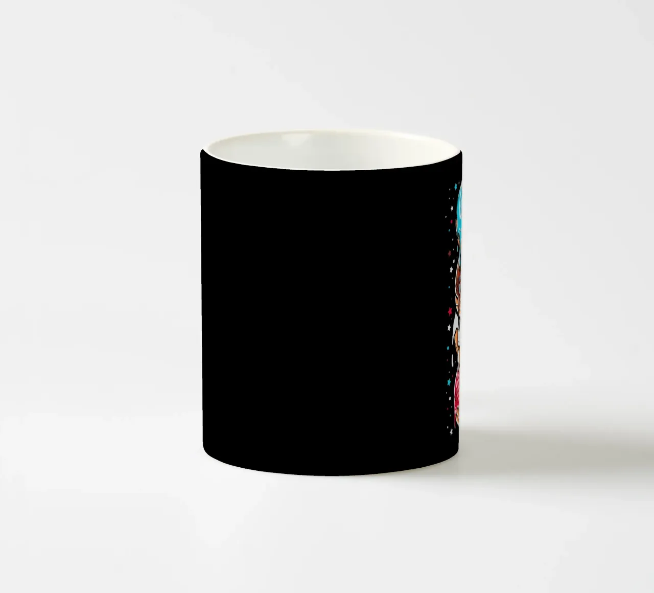 Pila di ciambelle multicolore tazza in ceramica da LM2KONE