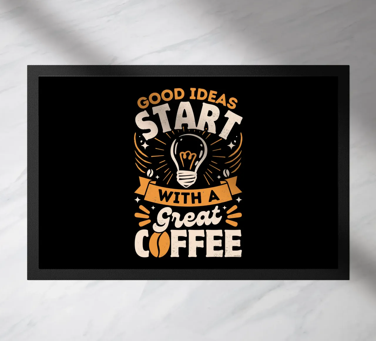 Las buenas ideas empiezan con un café felpudo de LM2KONE