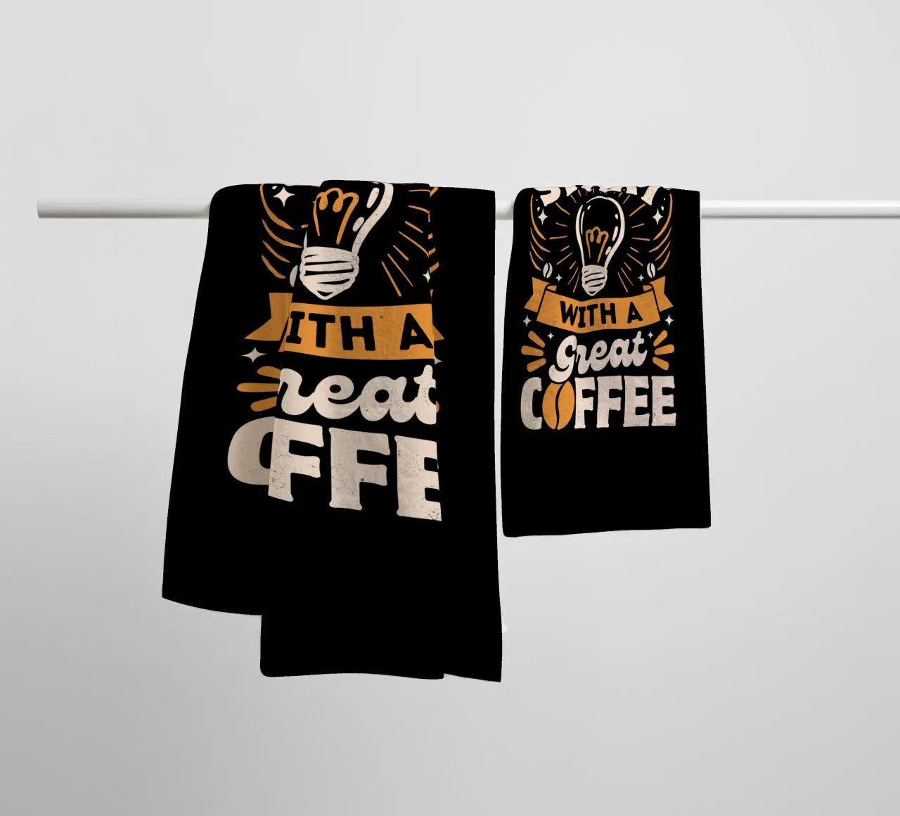Le buone idee iniziano con un caffè asciugamano da bagno da LM2KONE