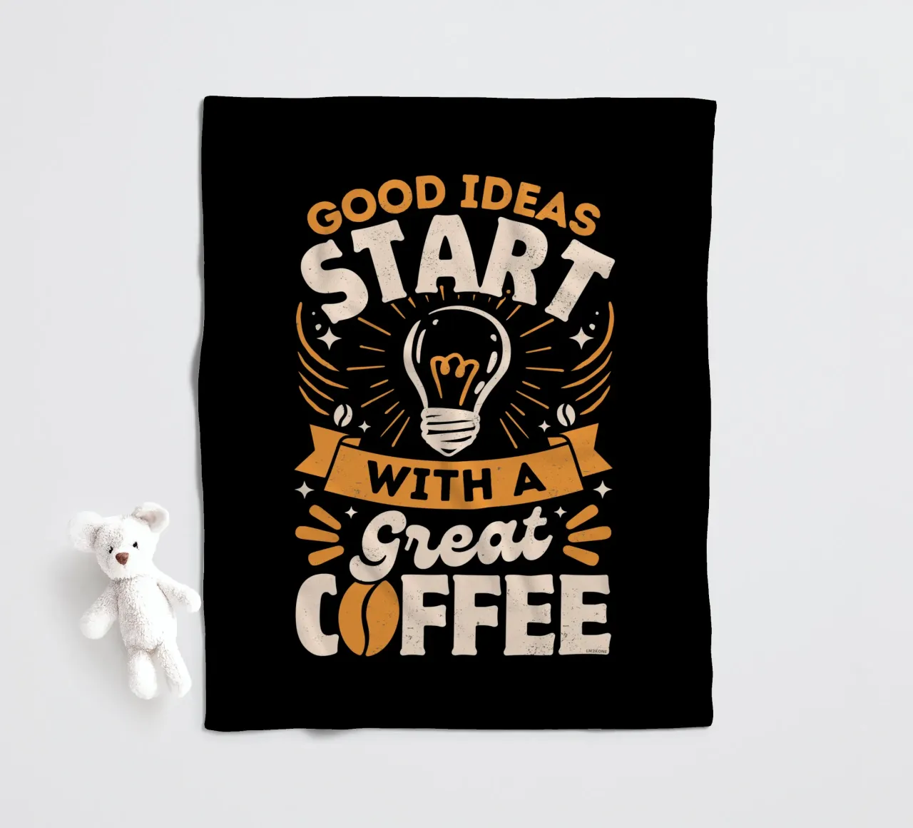 Le buone idee iniziano con un caffè coperta in pile da LM2KONE