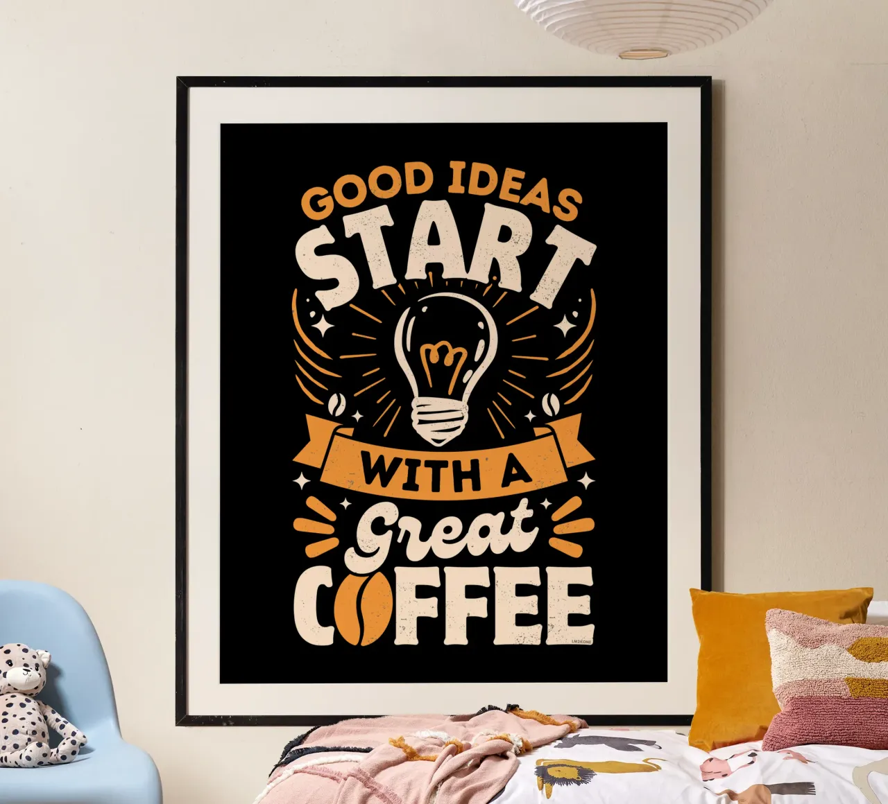 Le buone idee iniziano con un caffè carta hahnemühle da LM2KONE