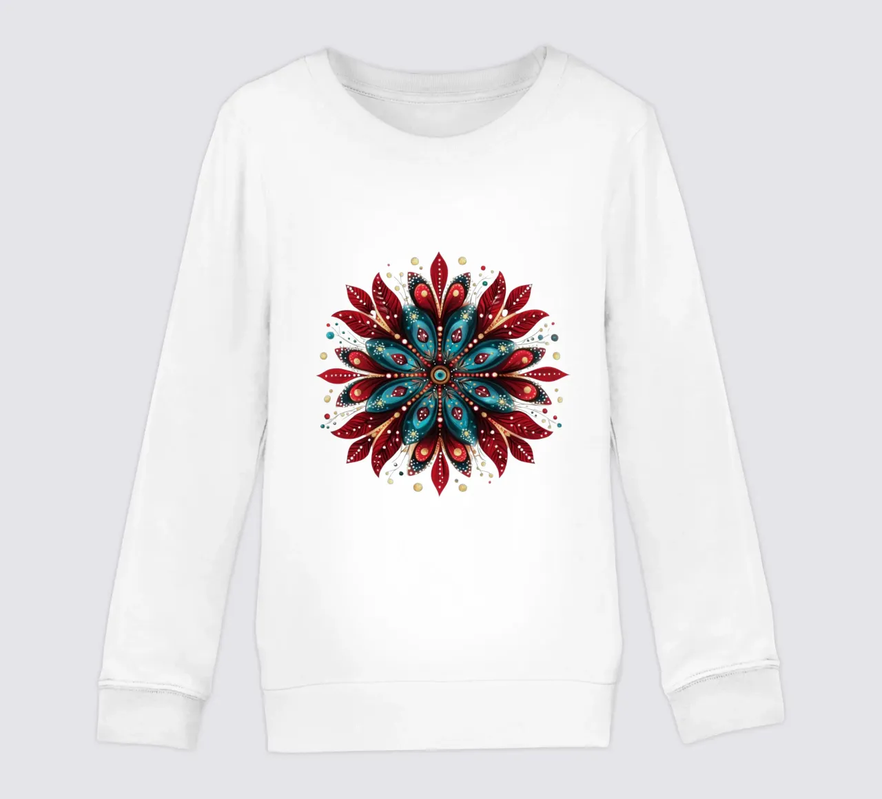 Mandala di Natale felpa bambino da Spiritual Touch