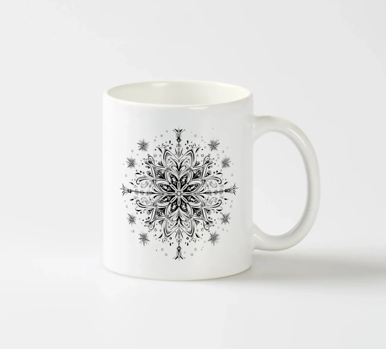 Mandala di Natale tazza in ceramica da Spiritual Touch