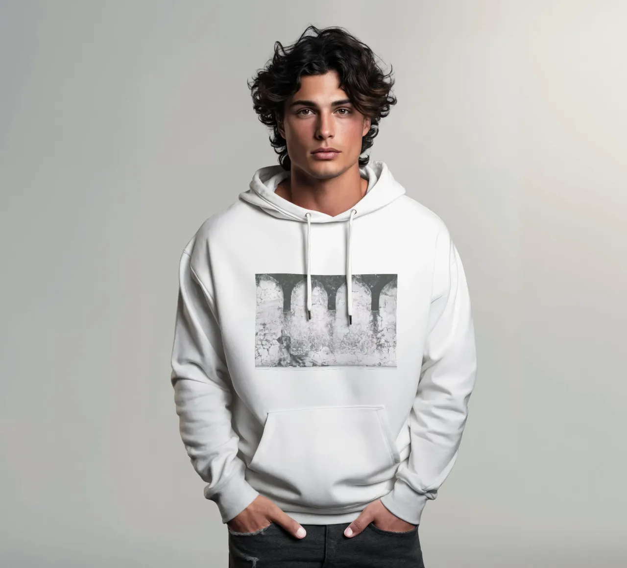 Flooded with Life felpa con cappuccio da Ballack Art House