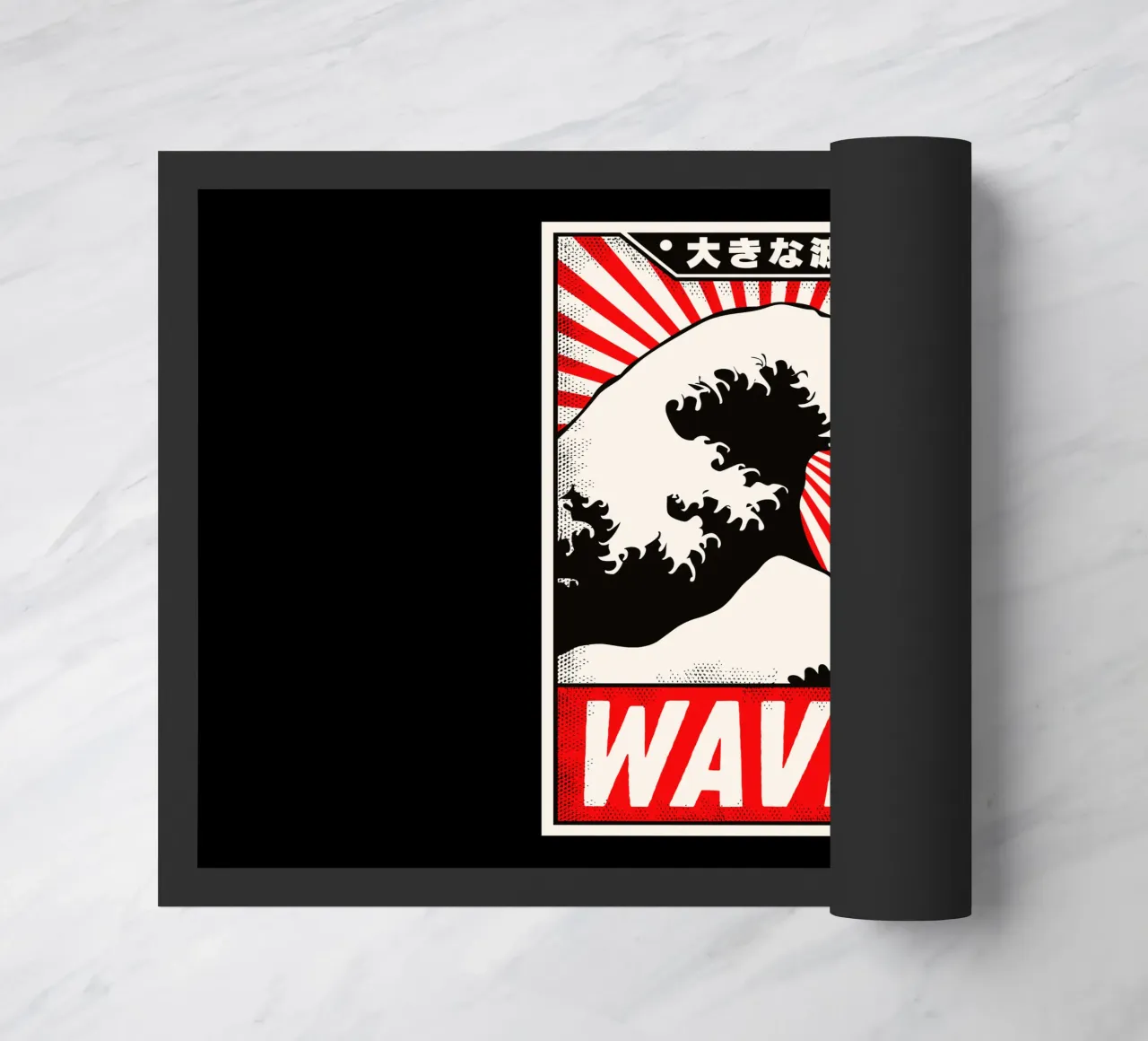 Poster d'epoca Retro Waves zerbino da LM2KONE